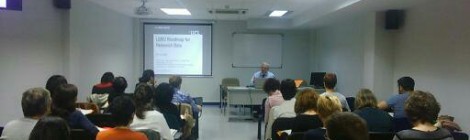 La gestió de les dades de recerca a les universitats europees: curs d'en Paul Ayris al CSUC
