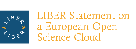 Declaració de LIBER sobre el núvol europeu de ciència oberta