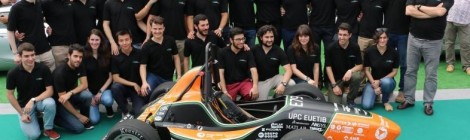 Presentat el nou monoplaça de l'equip e-Tech Racing de l'EUETIB al Barcelona Motordays