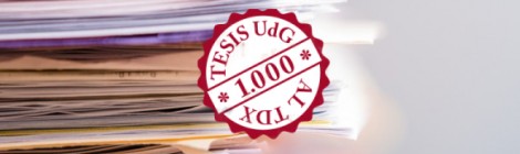 1.000 tesis de la Universitat de Girona, a TDX
