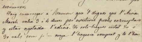 La correspondència d'Àngel Guimerà disponible per transcriure! Ens ajudeu?