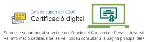 Nova denominació dels certificats digitals
