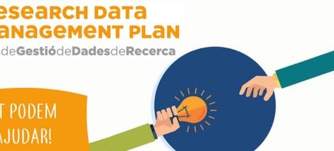 Infografies per difondre l'eina "Research Data Management Plan"