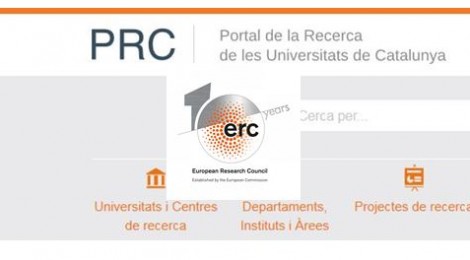 Cinc investigadors de les universitats catalanes amb finançament de l'ERC Consolidator Grants, al PRC