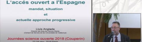 Participació del CSUC a les 7es "Journées science ouverte", organitzades pel consorci francès Couperin