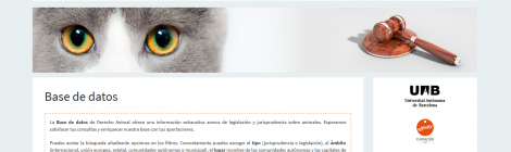La BDC incorpora una nova base de dades sobre legislació animal de la UAB