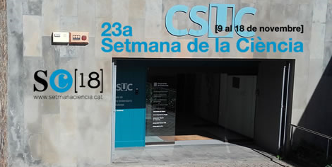 Jornada de portes obertes al CSUC per celebrar la Setmana de la Ciència 2018