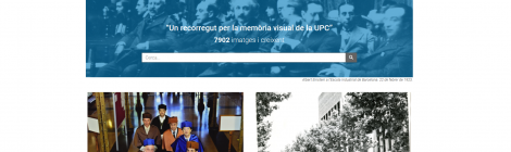 El patrimoni fotogràfic de la UPC, a un clic