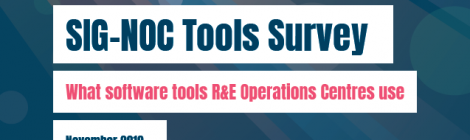 El SIG-NOC publica els resultats de l'enquesta de 2019 sobre l'ús d'eines per part dels NOC