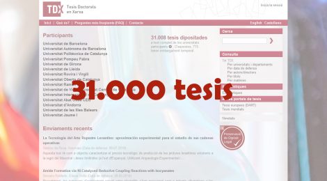 31.000 tesis a TDX!