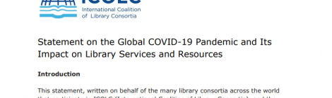 Posar els continguts sobre la COVID-19 en obert: petició de l'ICOLC a les editorials