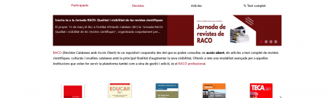 La UAB afegeix dues noves revistes al repositori RACO