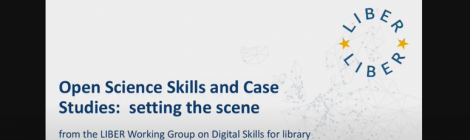 Disponible el vídeo del webinar: Open Science Skilling & Training Programmes Across Europe