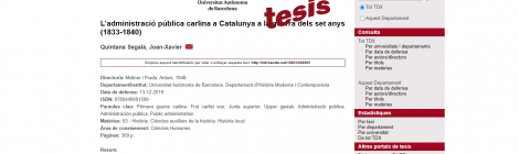 La UAB afegeix la seva tesi 9.000 a TDX