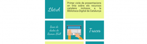 Primer cicle de presentacions en línia sobre els recursos catalans inclosos a la Biblioteca Digital de Catalunya