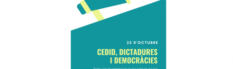 El CEDID participa en el Primer Cicle de presentacions de Bases de Dades Catalanes de la BDC