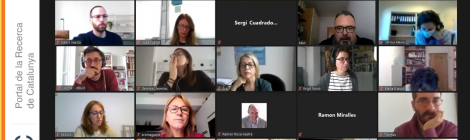 Reunió de la Comissió de treball per al Portal de la Recerca de Catalunya