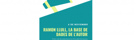El Centre de Documentació de Ramon Llull participa en el Primer Cicle de presentacions de Bases de Dades Catalanes de la BDC